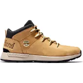 Timberland for man. TB0A1XVQ2311 Brown Sprint leather boots (46), Flat, 1 to 3 cm, Laces, Casual, Yellow