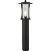 Searchlight Pagode pullertlampe, IP44, svart, høyde 73 cm, metall