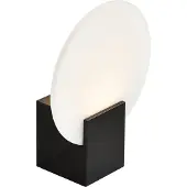 Nordlux LED-vegglampe Hester, IP44, svart