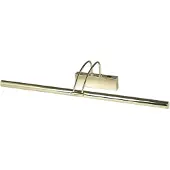 Searchlight LED-bildelampe Piktura, messing polert