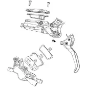 Sram Motive Ultimate/slver/brzonze A1+/db8/db6/db4 A1+ Spakreservedeler