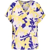 Fynch&Hatton Flower Kort Ermet Bluse