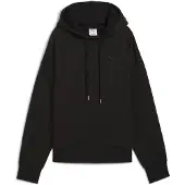 Puma HER Oversized Hoodie Women, Clothing, Black, XXS