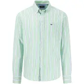 Fynch&Hatton Modern Oxford Stripes Skjorte Med Lange Ermer