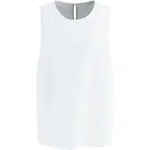 Fynch&Hatton Linen Mix Ermeløs Bluse