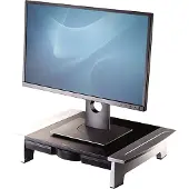 Fellowes Office Suites Monitor Riser - Stativ - for Skjerm - svart, sølv