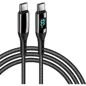 INF USB-C PD Hurtigladekabel 100 W Black 3 m