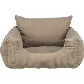 Trixie bilsete for hunder, gråbrun - L 55 x B 30 x H 55 cm