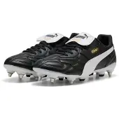 Puma KING TOP MxSG Football Boots Unisex, Shoes, Black/White/Gold, 48