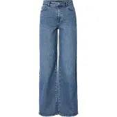 Pieces Pcselma Hw Jeans Med Vid Passform