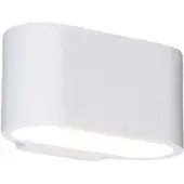 QAZQA Moderne vegglampe hvit flat - Gipsy Arles