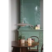 Markslöjd Hengelampe Piny, beige, Ø 57 cm, metall, E27