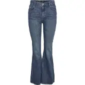 Noisy May Kareen Flare Leg Fit Az436mb Høytaljede Jeans