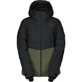 SCOTT Ultimate Warm, Fiberdunjakke, Dame, Douglas Green/Black