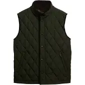 Superdry for man. M5012273A Quilted Estate Vest green (L), Casual, Polyester