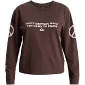 Quiksilver Standard Langermet T-skjorte brun