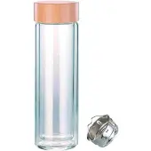Alpina Glassflaske med tefilter & trelokk