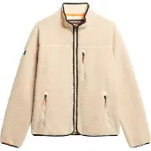 Superdry for man. M2014140A Beige Polar Outdoor Full Zip (XL), Casual, Recycled Polister, Sustainable