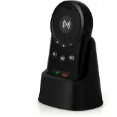 Fysic SOS-panikknapp med GPS-tracker for eldre - Svart