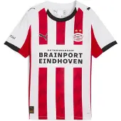 Puma PSV Eindhoven 25/26 Home Jersey Youth, Clothing, Red/White, 11-12Y