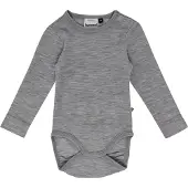 Hummel Mini Ull Body Grey Melange (92 / 2 år)