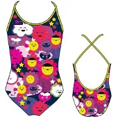 Turbo Happy Flowers Tynn Stropp Badedrakt