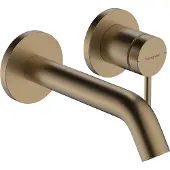 Hansgrohe Håndvaskarm Tecturis S 2huls 165mm bronz