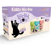 Lucky Lou Kitten 48 x 125 g - Blanding I (3 varianter)