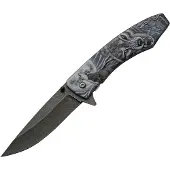 Rite Edge Dark Moon Linerlock A/O Gray