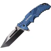 USMC Linerlock A/O Blue
