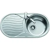 Teka Dr-80 1c 1e Circular Vask Med Skyllekum
