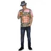 MOM Tyrolsk Muskel-t-skjorte Kostyme For Menn