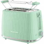 Russell Hobbs 27374-56, 2 skiver, Grønn, Rustfritt stål, 800 W, 0,61 m, 191 mm