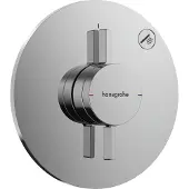 Hansgrohe Termostat indb Duoturn S rund 1/udt krom