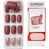KiSS Impress Press-On Nails Medium Length 30 Count