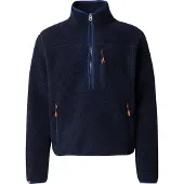 Superdry for man. M2014149A Outdoor Fleece Half Zip navy (M), Casual, Polyester