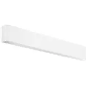 Ideal Lux LED-vegglampe Delta, hvit, bredde 61 cm, 3 000 K