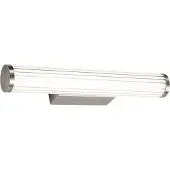 QAZQA Retro vegglampe gunmetal 40,4 cm inkl. LED IP44 - Coco