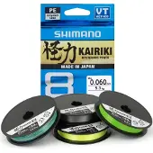 Shimano Fishing Kairiki 8 Flettet Fiskesnøre 150 M