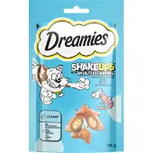 Dreamies Shakeups Multivitamins Snacks - Økonomipakke Seafood Festival (6 x 55 g)