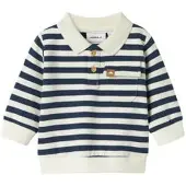 Name it Stripete Polo Sweatshirt
