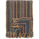 Bloomingville Lazzario plaid flerfarget resirkulert bomull