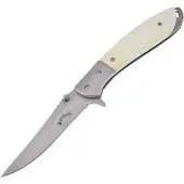 Frost Cutlery Linerlock White Bone A/O