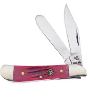 Frost Cutlery Dog Leg Trapper Dark Red