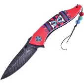 Frost Cutlery Linerlock A/O Red