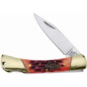 Frost Cutlery Viper Lockback Burnt Peachseed