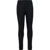 Hummel Jr Ull Rib Leggings Black (140 / 10 år)