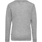 Hummel Jr Ull Rib Genser Grey Melange (134 / 9 år)