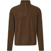 Seeland Benjamin Halvglidelås Fleecegenser Herre Dark Brown XXL