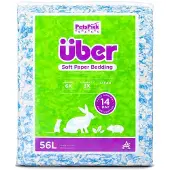 Über Papirstrø 56 L Blå/Hvit